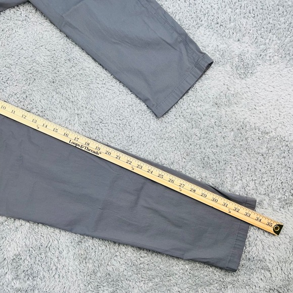 Birddogs Men's Gray Stretch Khaki Pants 36x34 Built-In Liner Boomstick 5-Pocket - Picture 7 of 10